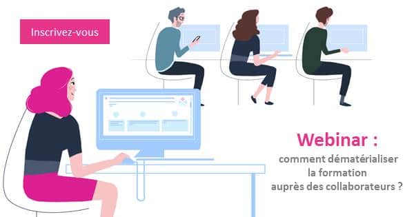Webinar sur la dématérialisation de la formation