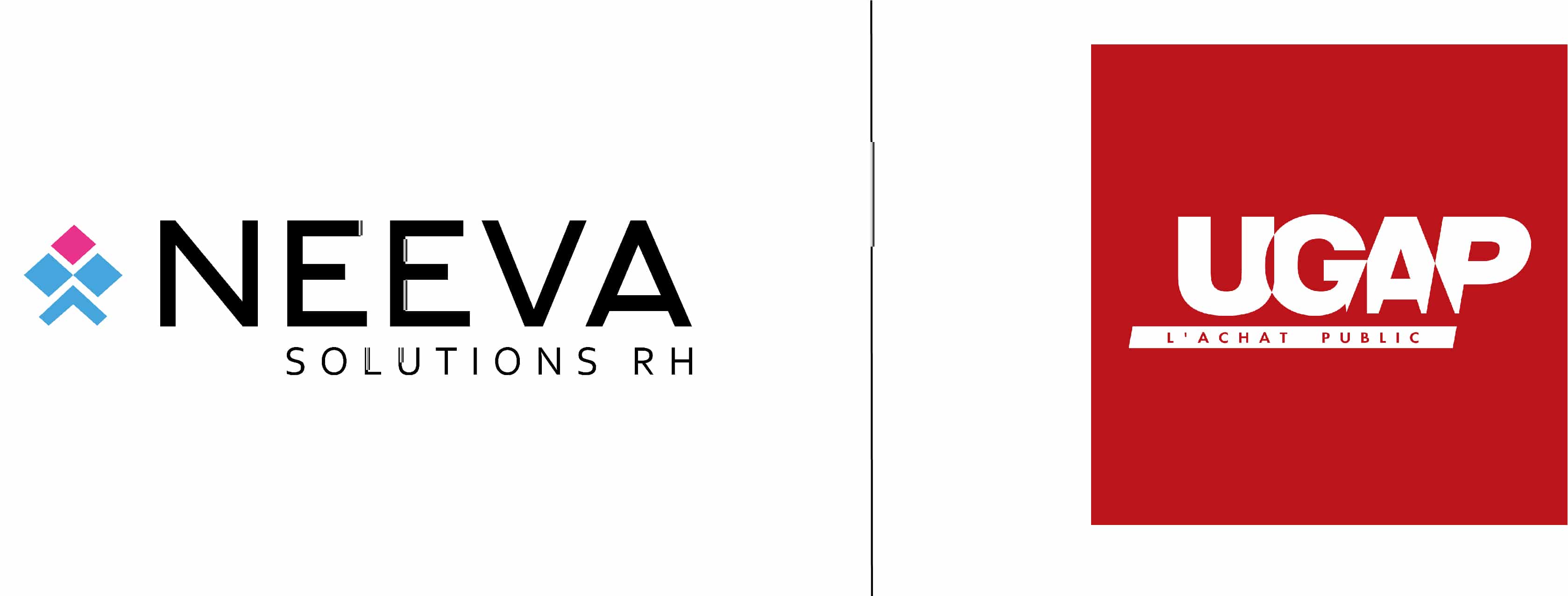 image contenant les logos de l'UGAP et de l'éditeur de logiciels NEEVA